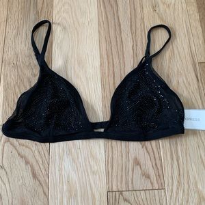 Express Vintage Sheer Bralette